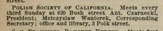 Pol Soc of Calif 1901