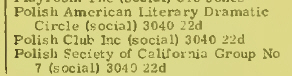 Polish Society of California 1899